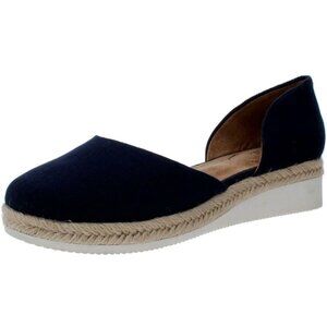 LifeStride Womens 10W CAIRO Navy Espadrilles WIDE